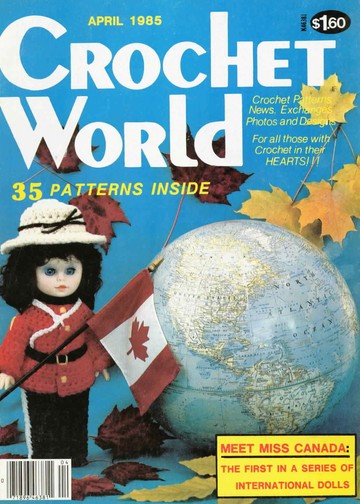 Crochet World April 1985 FC
