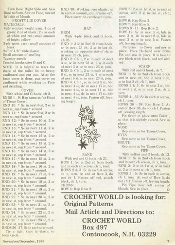 Crochet World 1985 7