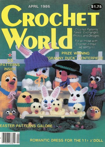 Crochet World April 1986 FC no 1ad