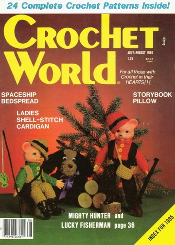 Crochet World 1986-07-08