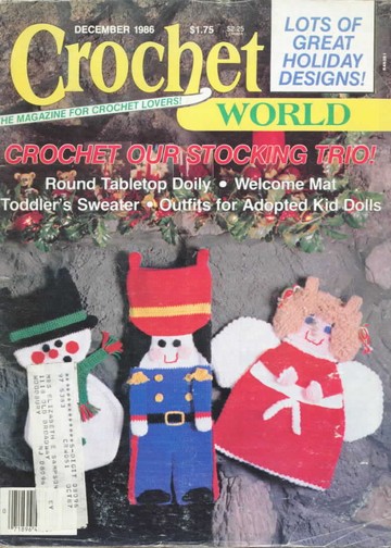 crochet world december 1986 fc