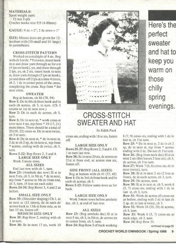 Crochet World 1988 - Omni Spring - 06