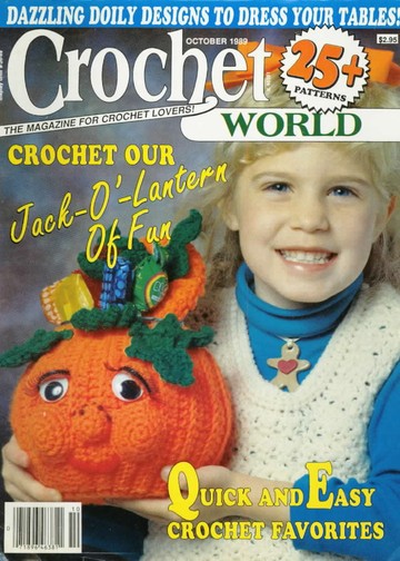 Crochet World 1989-10