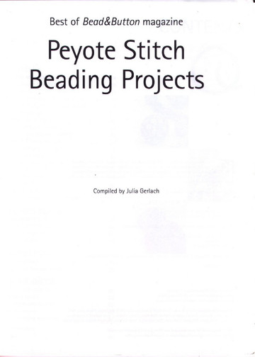 Best of Bead and Button - Peyote stitch beading projects-3