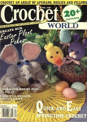 Crochet World 1990 - nз04 - 01