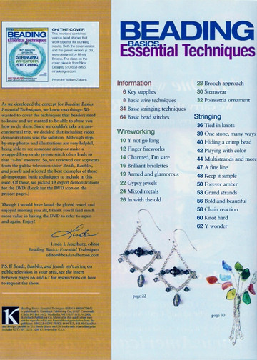 Bead&Button Special 2007 -  Beading basics essential techniques-11