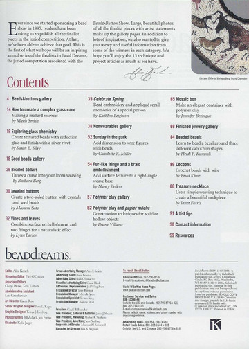 Beaddreams - Bead & Button Special Issue  2003-3