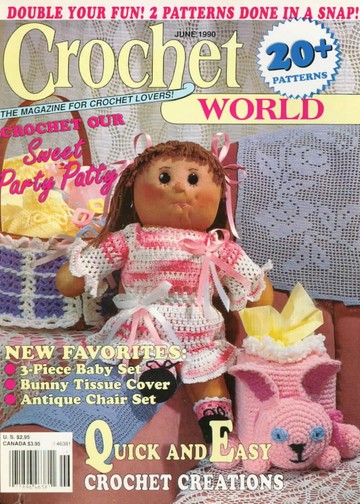 Crochet World 1990 - nз06 - 01