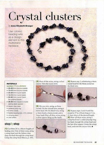 Brilliant Crystal Jewellery  - Bead & Button Special Issue-10