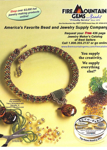 Jewelry Designs with Art Glass Beads - Bead&Button Special Issue 2010-2