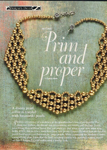 Vintage Style Jewelry -  Bead & Button Special Issue-12