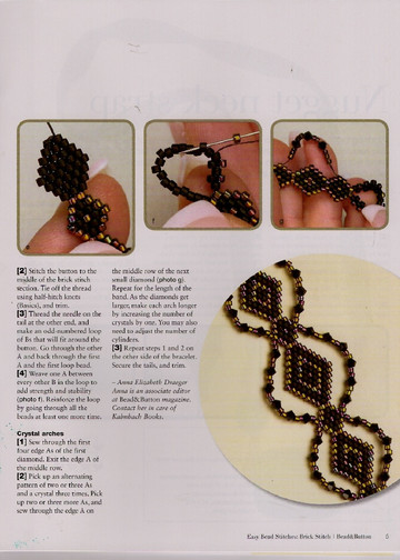 Bead&Button Products - Easy Bead Stitches. Brick Stitch-6
