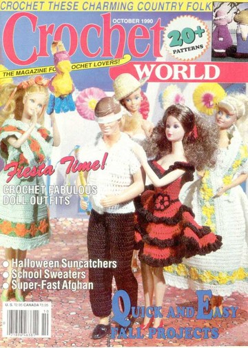 Crochet World 1990 - nз10 - 01