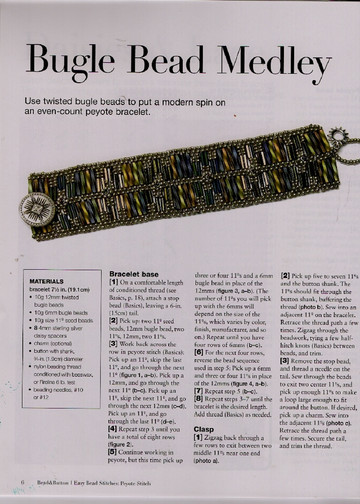 Bead&Button Products - Easy Bead Stitches. Peyote Stitch-6