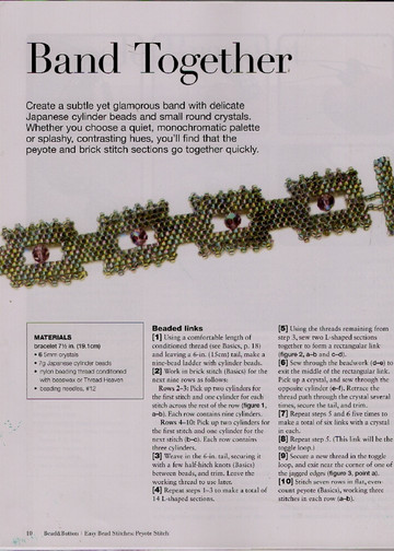 Bead&Button Products - Easy Bead Stitches. Peyote Stitch-10