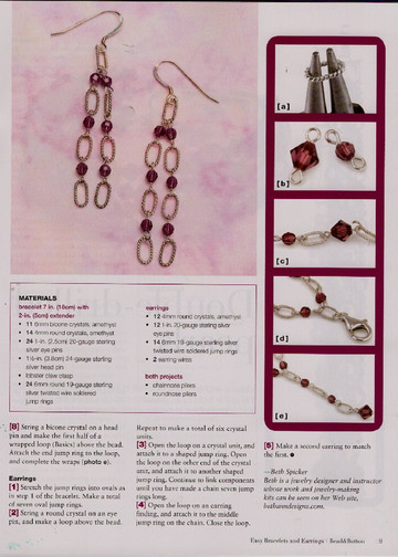 Bead&Button Projects - Easy Bracelets and Earrings-10