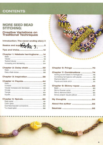 Bead&Button - More Seed Bead Stitching-2