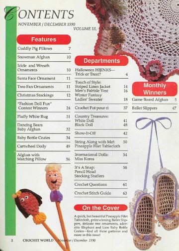 Crochet World 1990 - nз12 - 02
