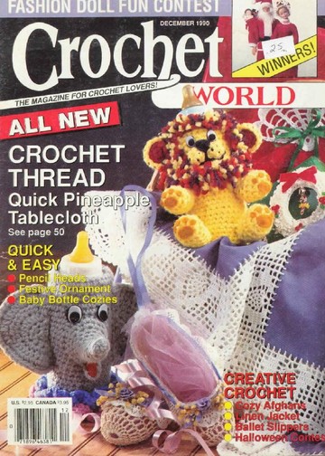 Crochet World 1990-12