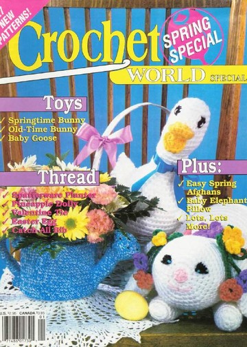 Crochet World 1991 - Spring Special - 01