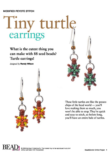 Tiny turtle earrings