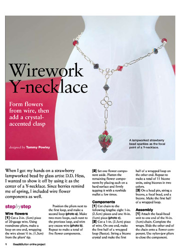 Wirework Y-necklace