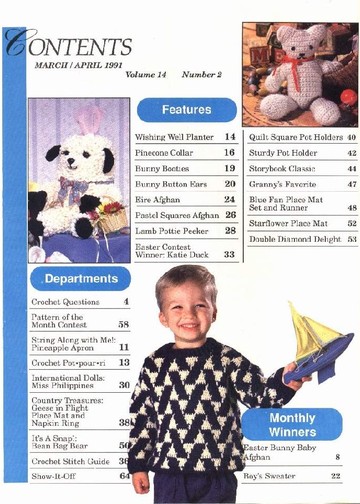 Crochet World 1991 - nз04 - 02