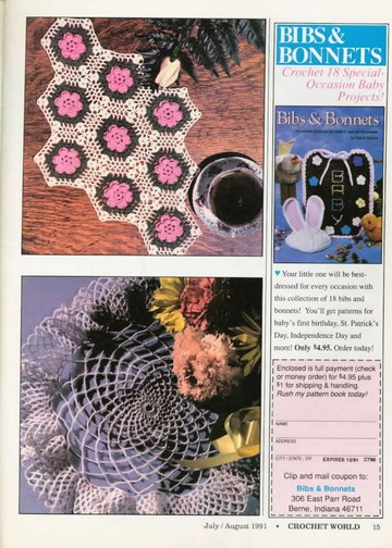 Crochet World Aug 1991 15