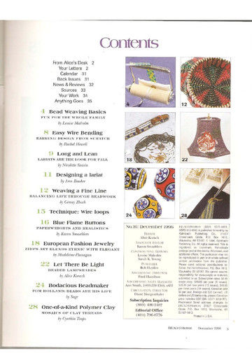 Bead&Button No.16 1996 12-3