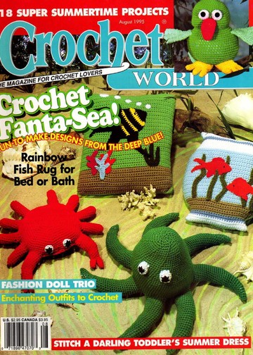 Crochet World 1995-08