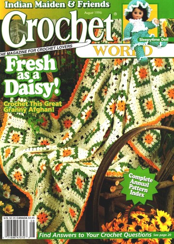 Crochet World 1996-08