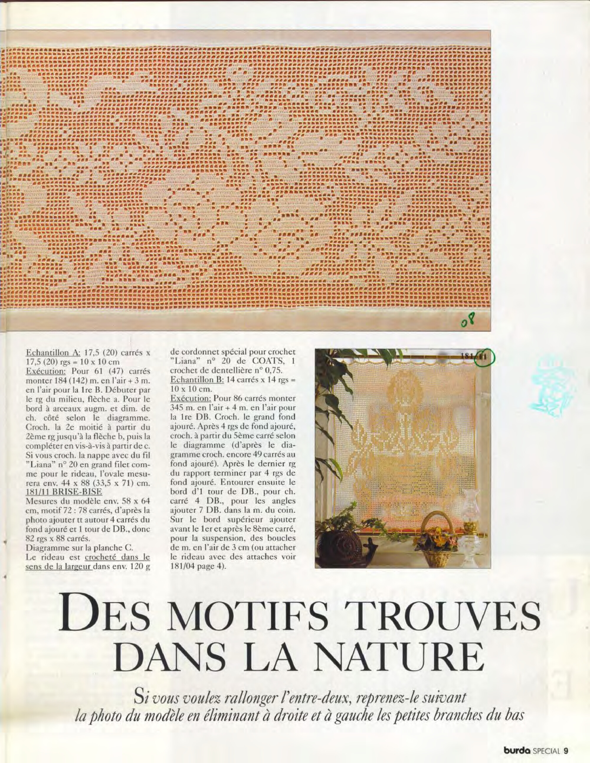 Burda Special. (E181) Вязание крючком. 1992-9