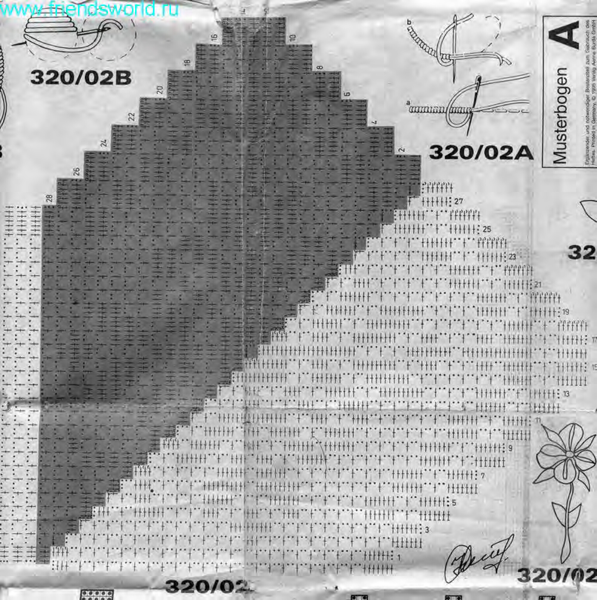 Burda special. (E320) Филейное вязание-5