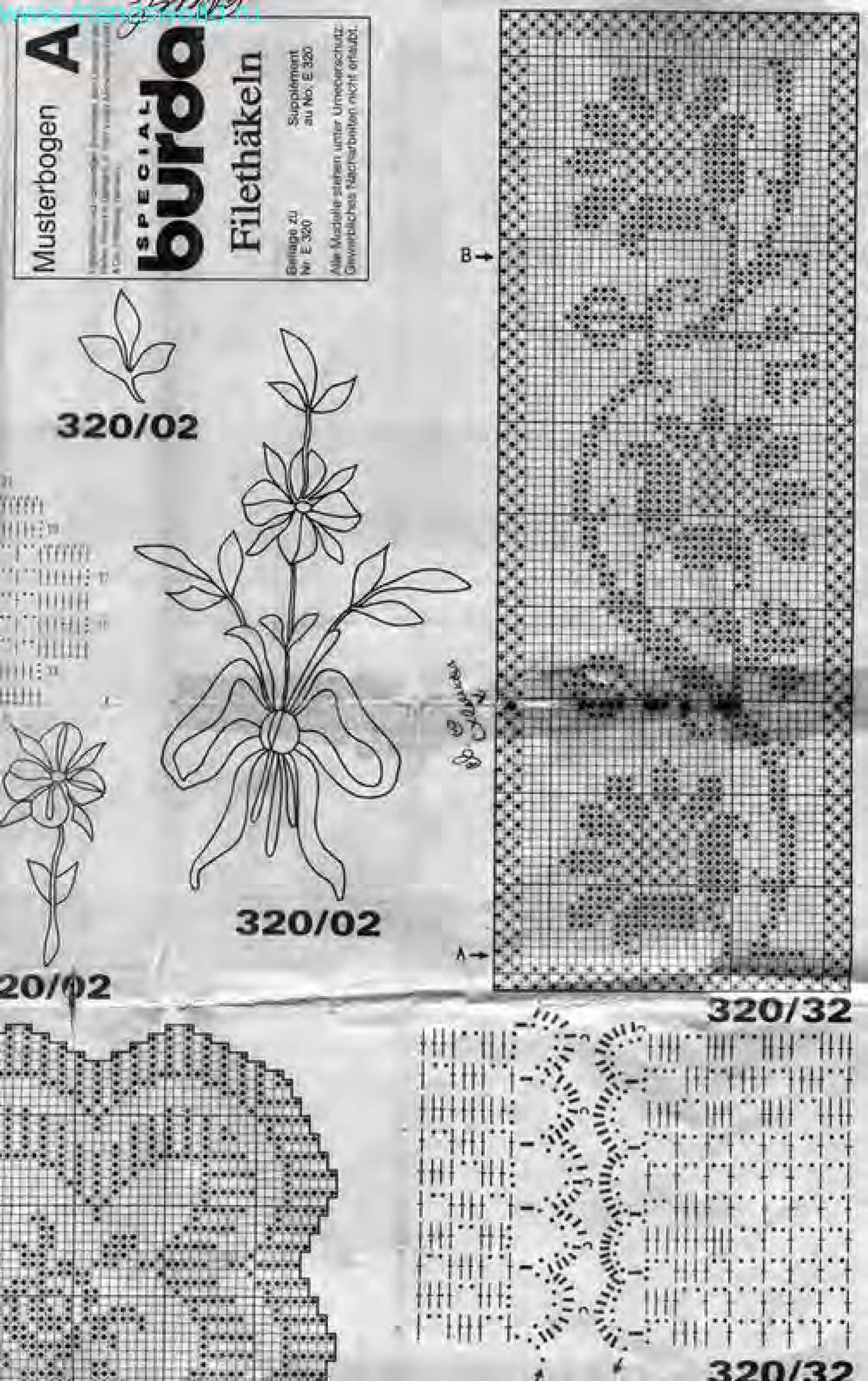 Burda special. (E320) Филейное вязание-6