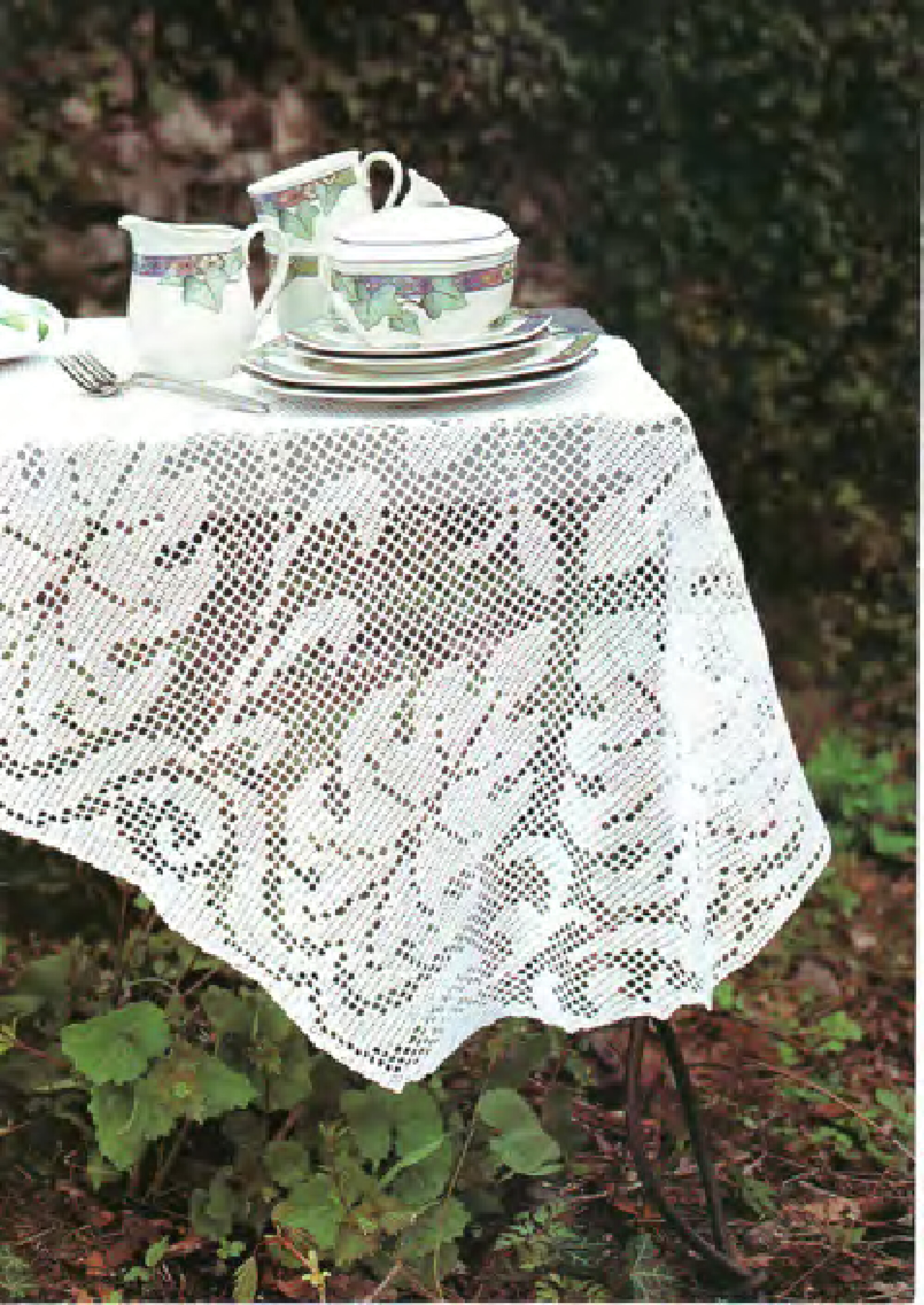 Burda Special. (E345) Филейное вязание. 1995-5