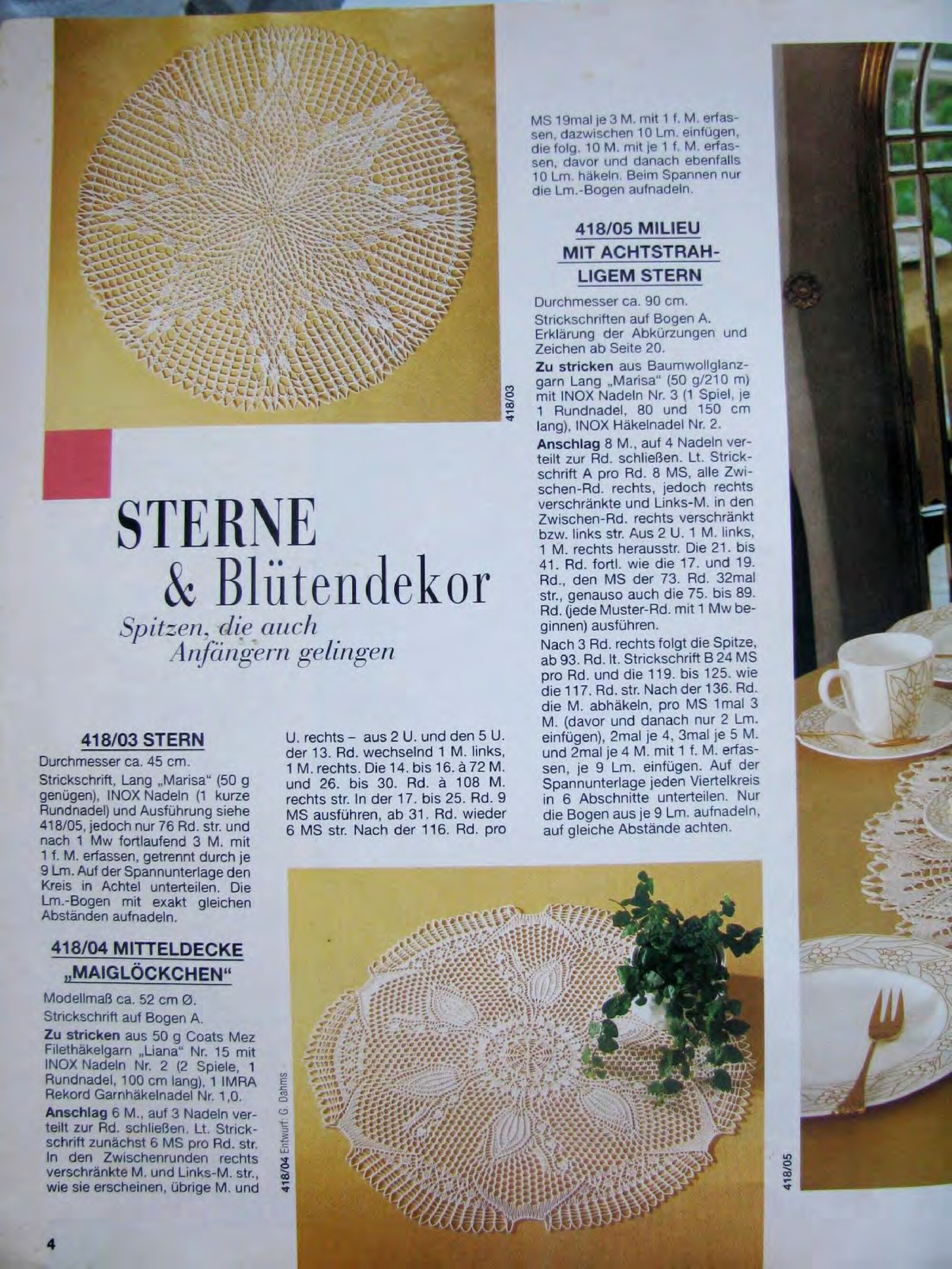 Burda special. (E418) вязание крючок-4