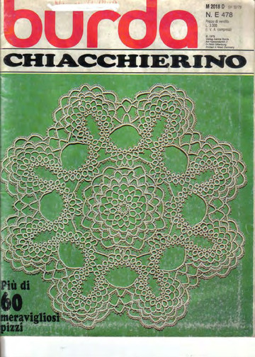 Burda Special. (E478) Burda Frivolite. 1989