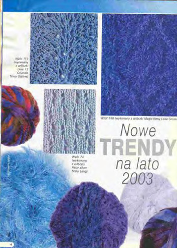 Burda Special. (E622) Узоры для вязания. 2003-4