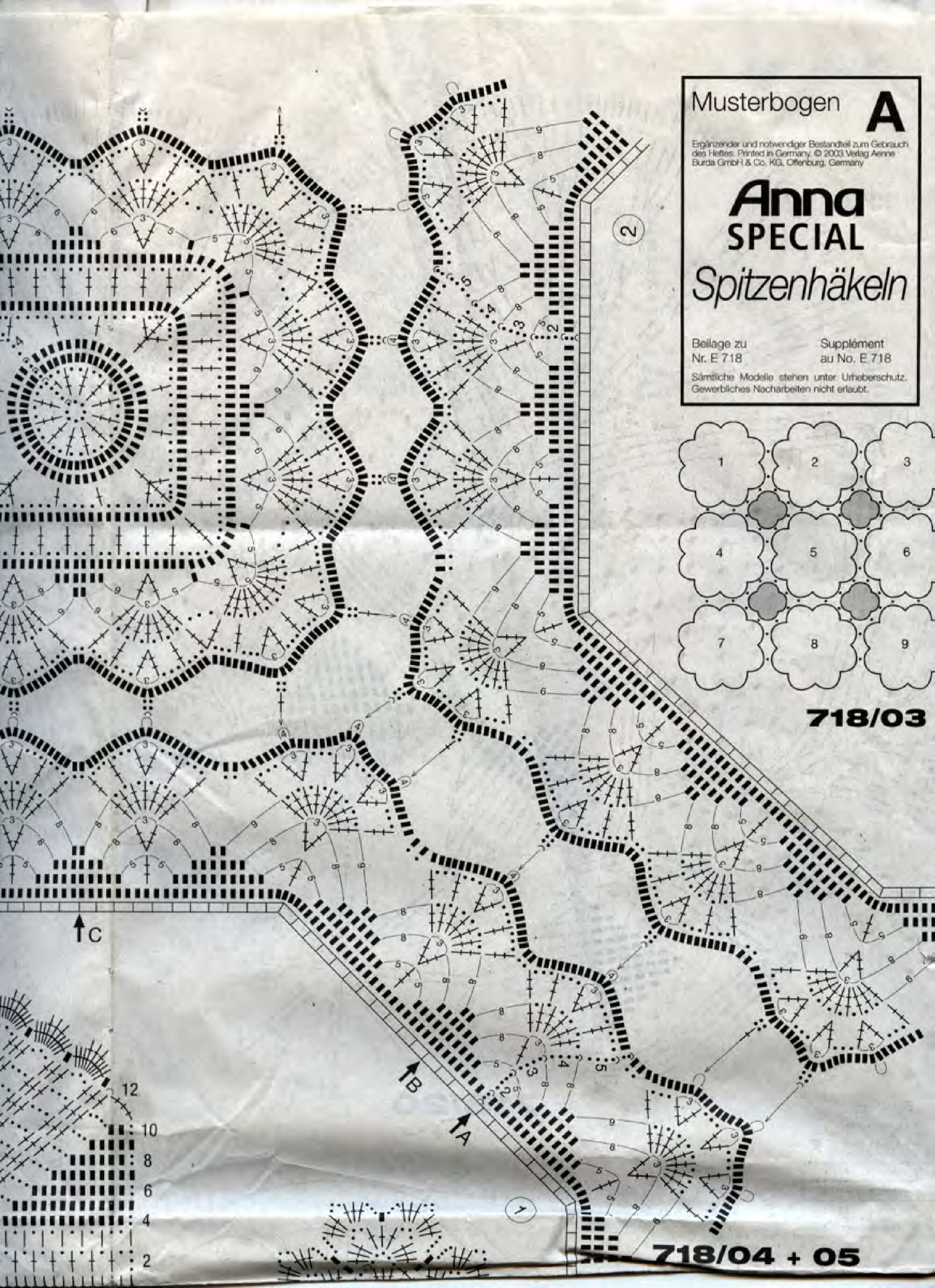 Burda special. (E718) Вязание крючком-8