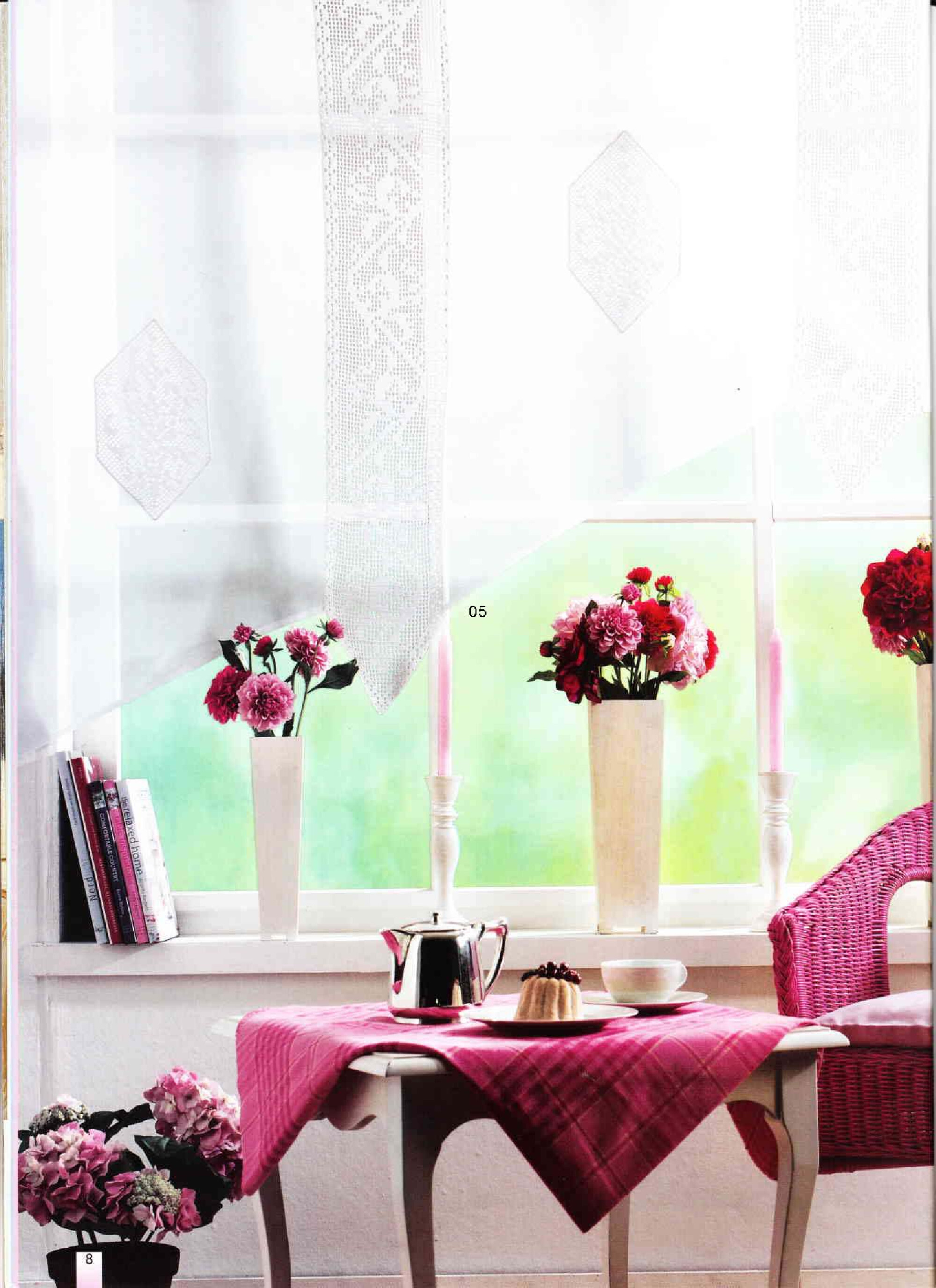 Burda Special. (E735) Филейное вязание. 2003-8