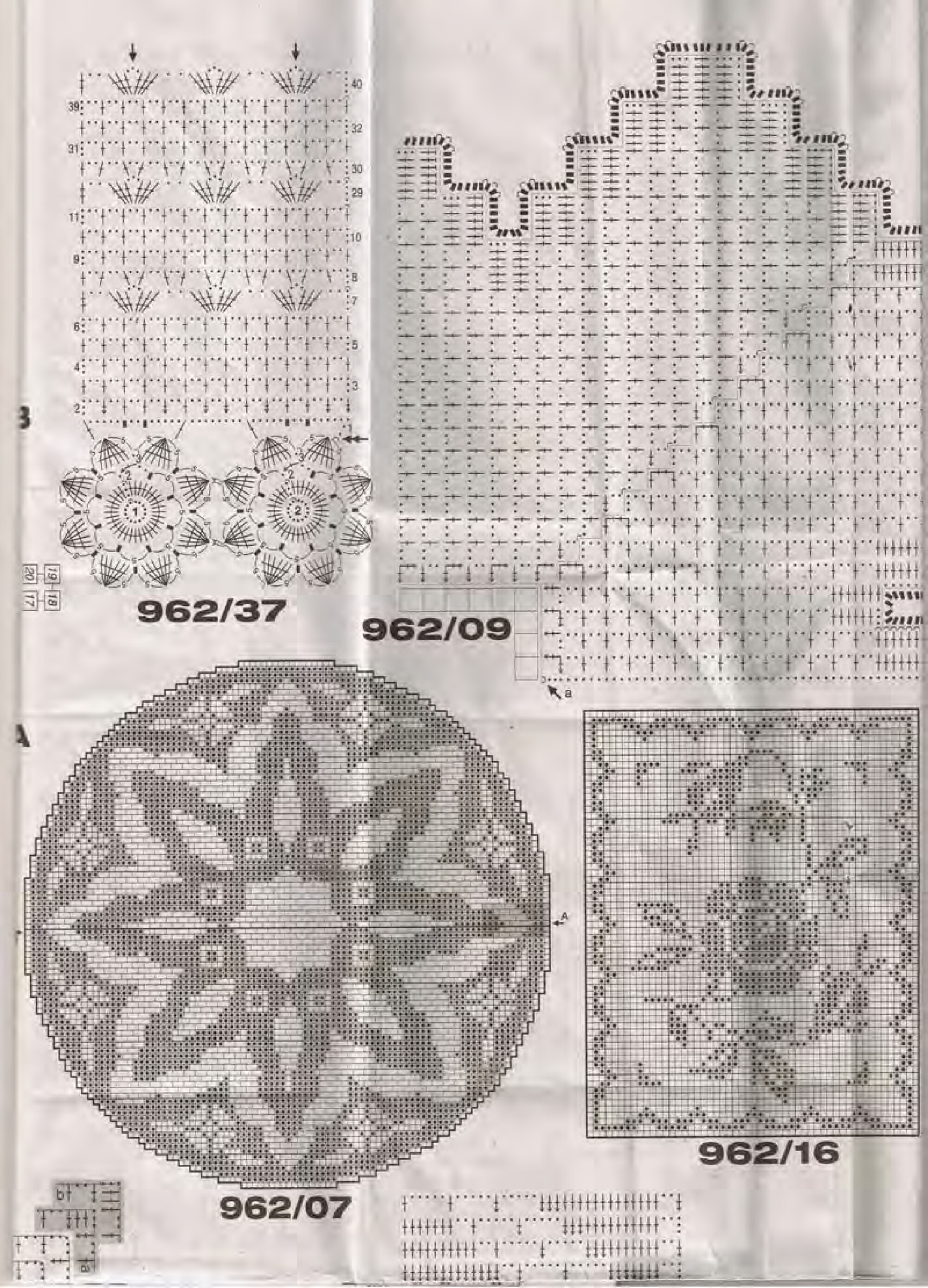 Burda special. (E962) Вязание крючком. 2007-2