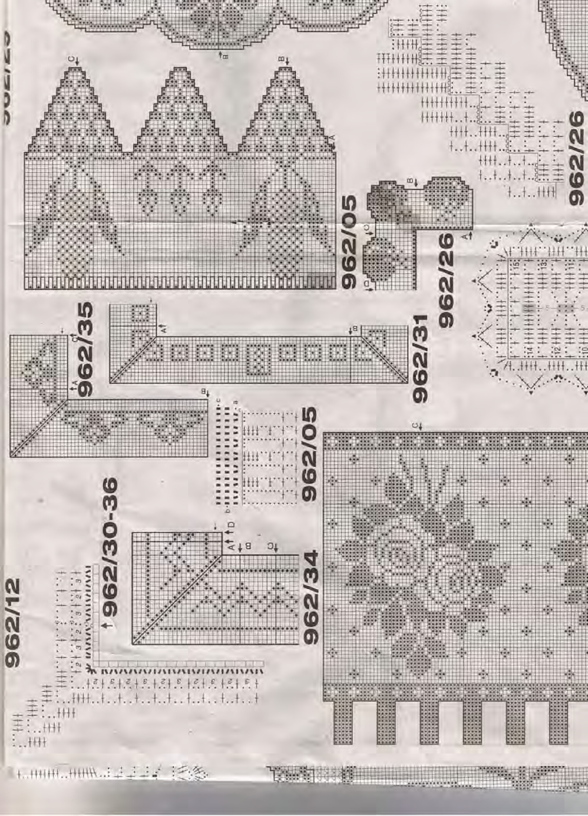 Burda special. (E962) Вязание крючком. 2007-9