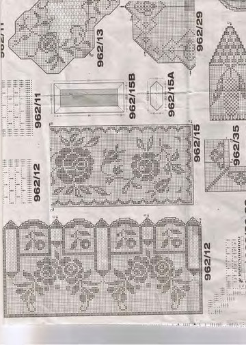 Burda special. (E962) Вязание крючком. 2007-8