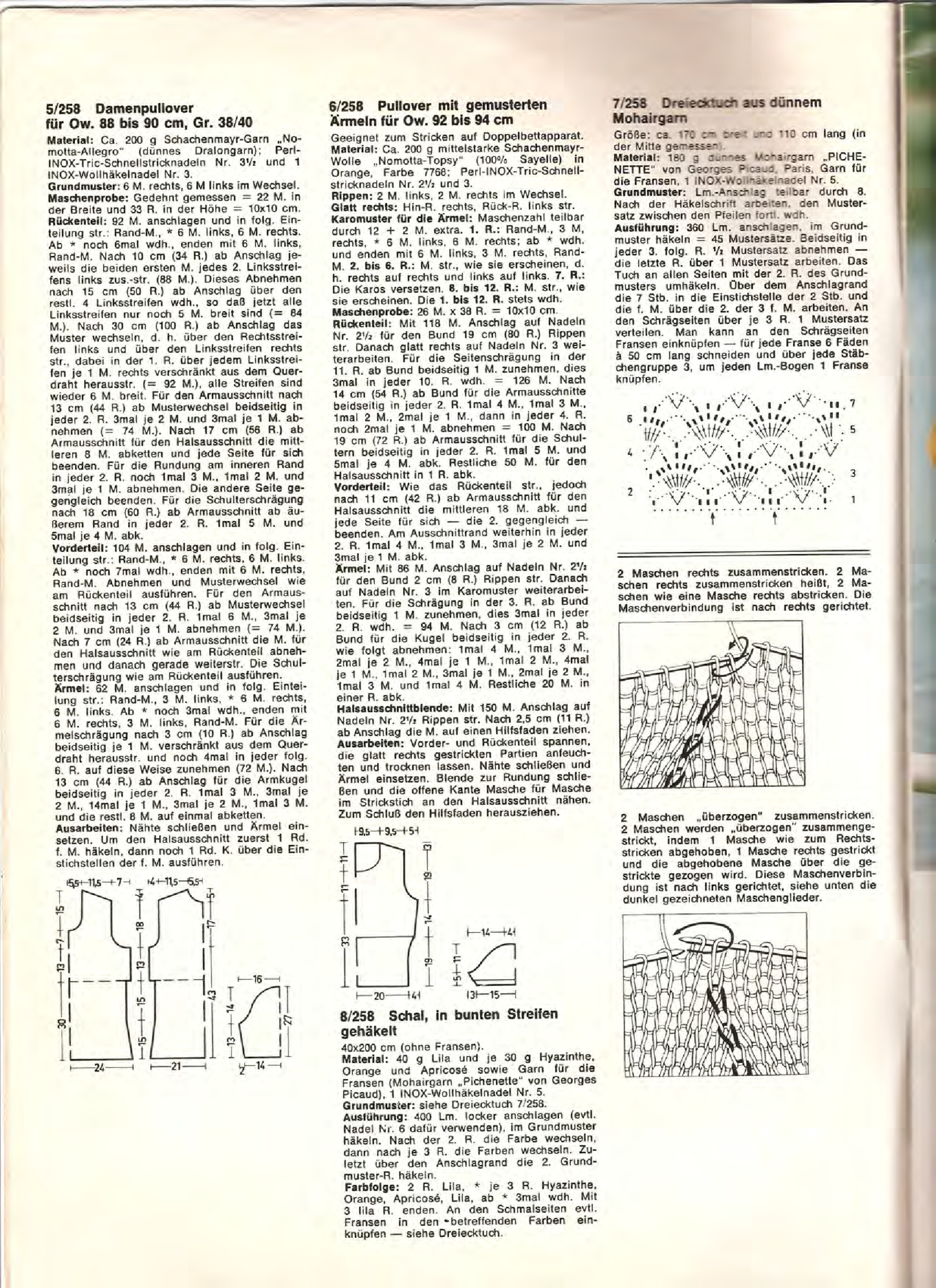 Burda.Stricken und Haekeln 1972.05-6