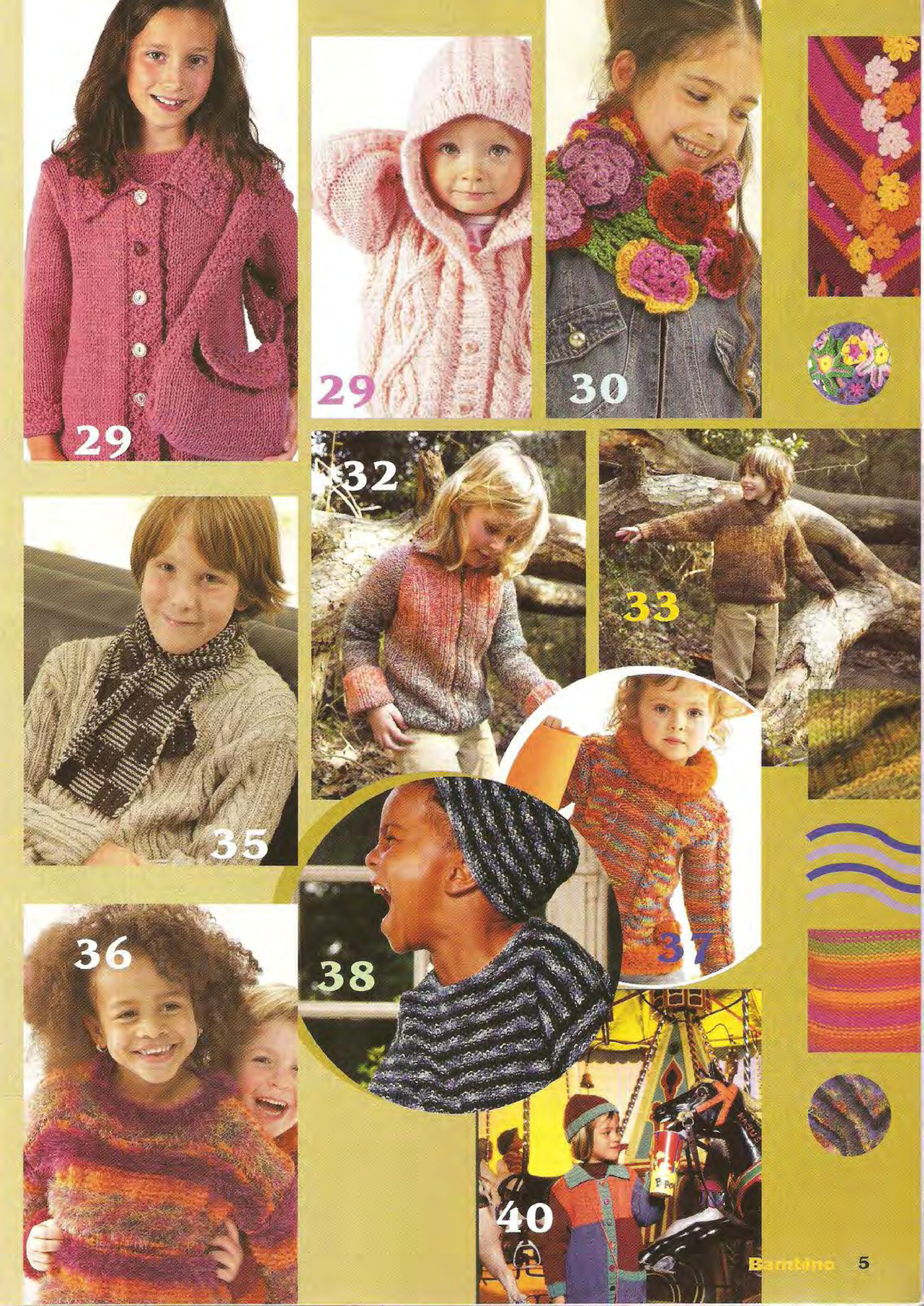 Burda Bambino Stricken 2007.03-4