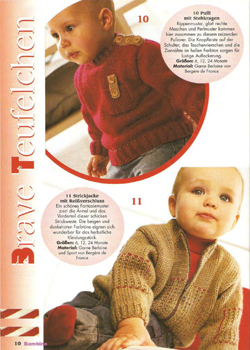 Burda Bambino Stricken 2007.03-9