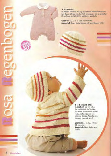 Burda Bambino Stricken 2007.04-5
