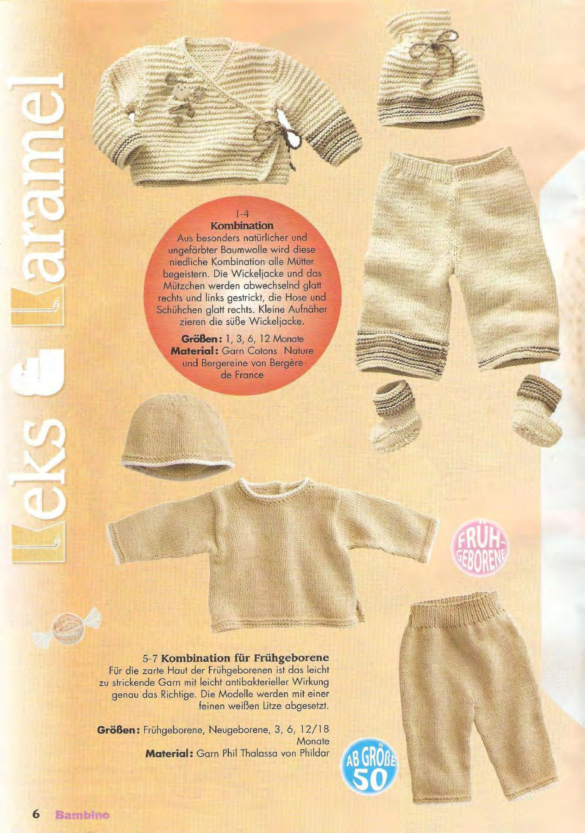 Burda Bambino Stricken 2008.03-4