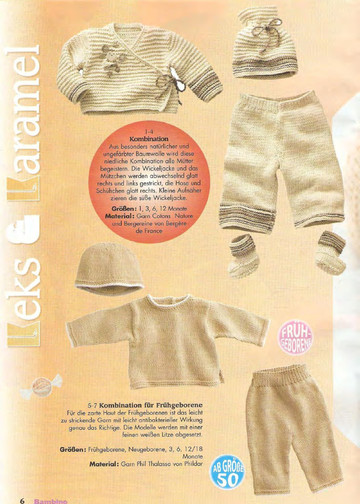 Burda Bambino Stricken 2008.03-4