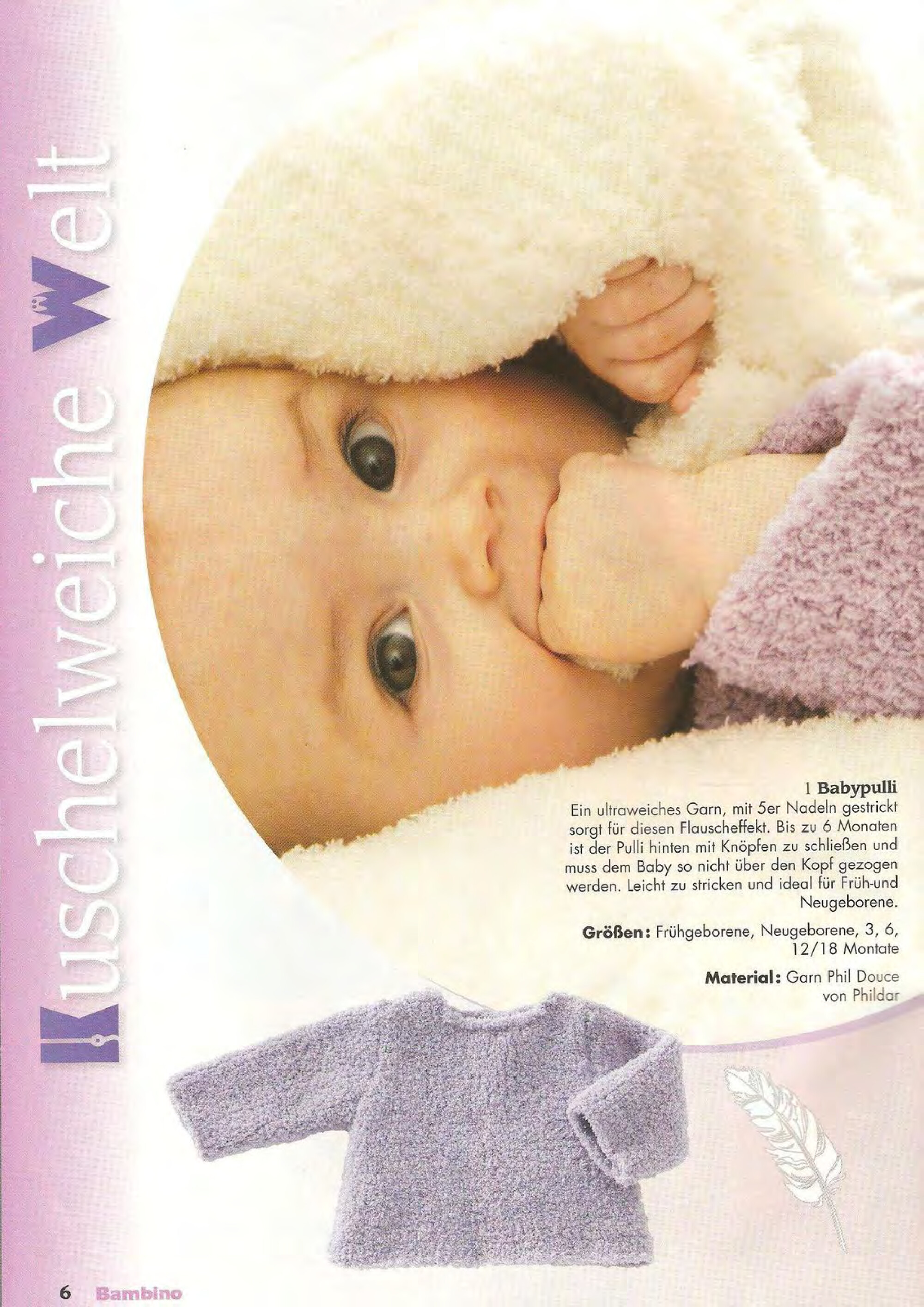 Burda Bambino Stricken 2008.04-5